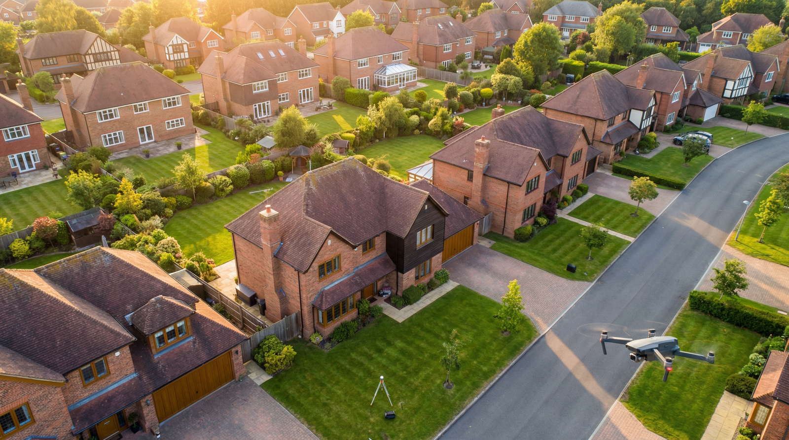 Beautiful UK residential properties and neighborhoods